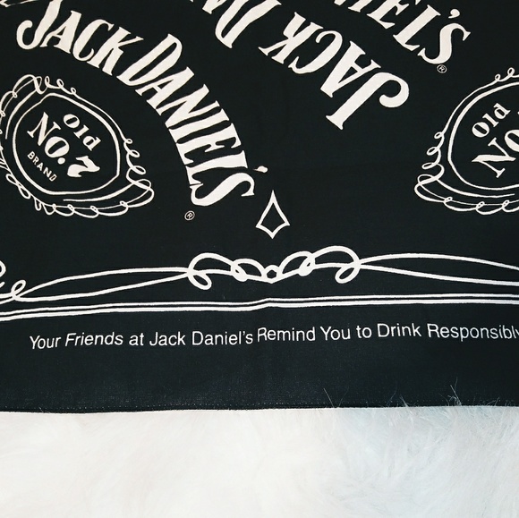 Pair of Jack Daniel's Bandanas Motorcycle doos - Picture 3 of 4